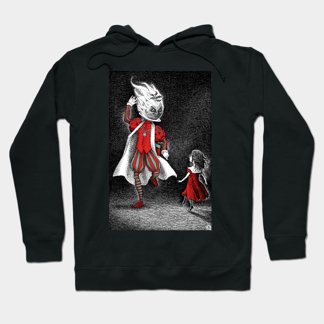 Jolly King Pudding-Head Hoodie by Haunted Nonsense